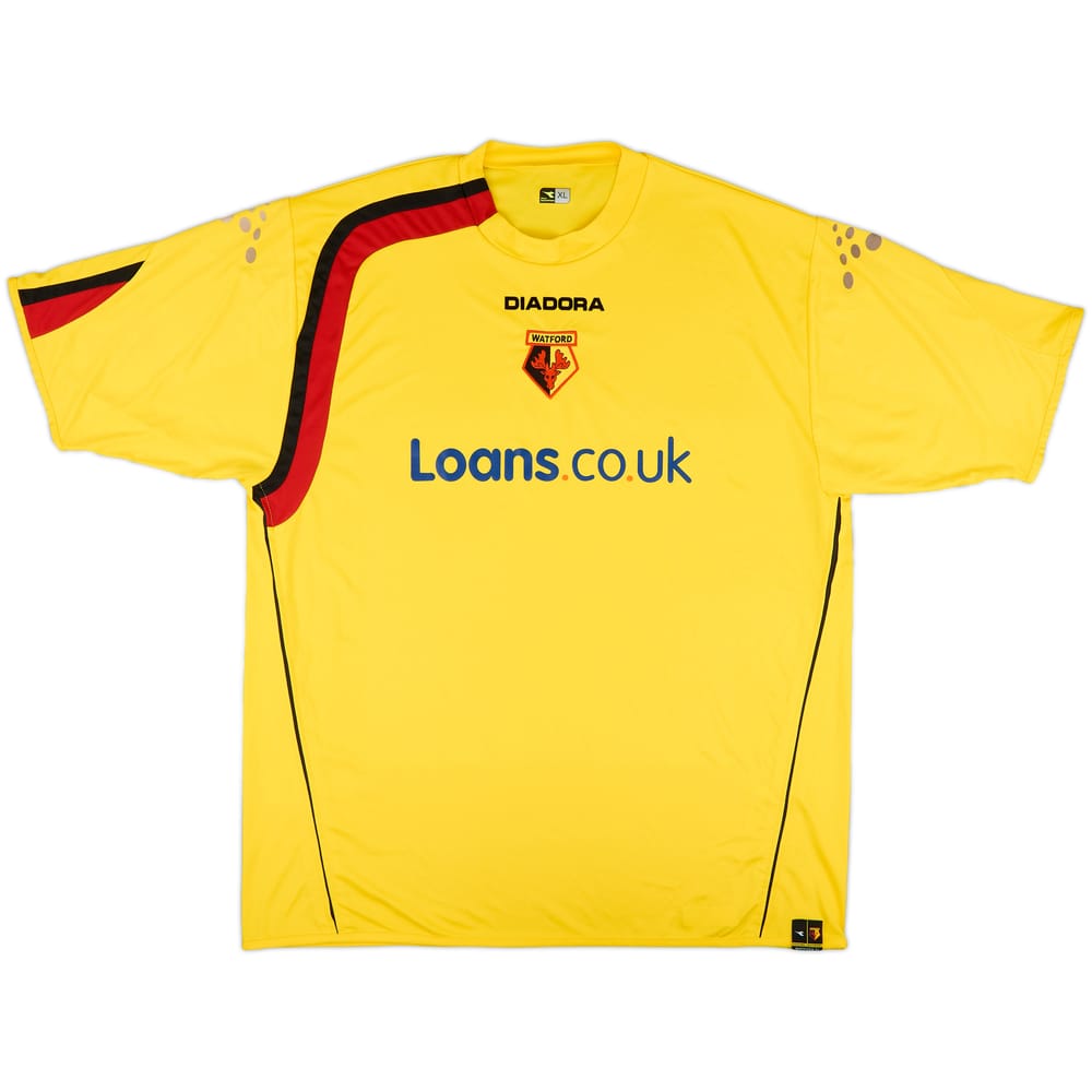 2005-06 Watford Home Shirt - 9/10 - (XL)