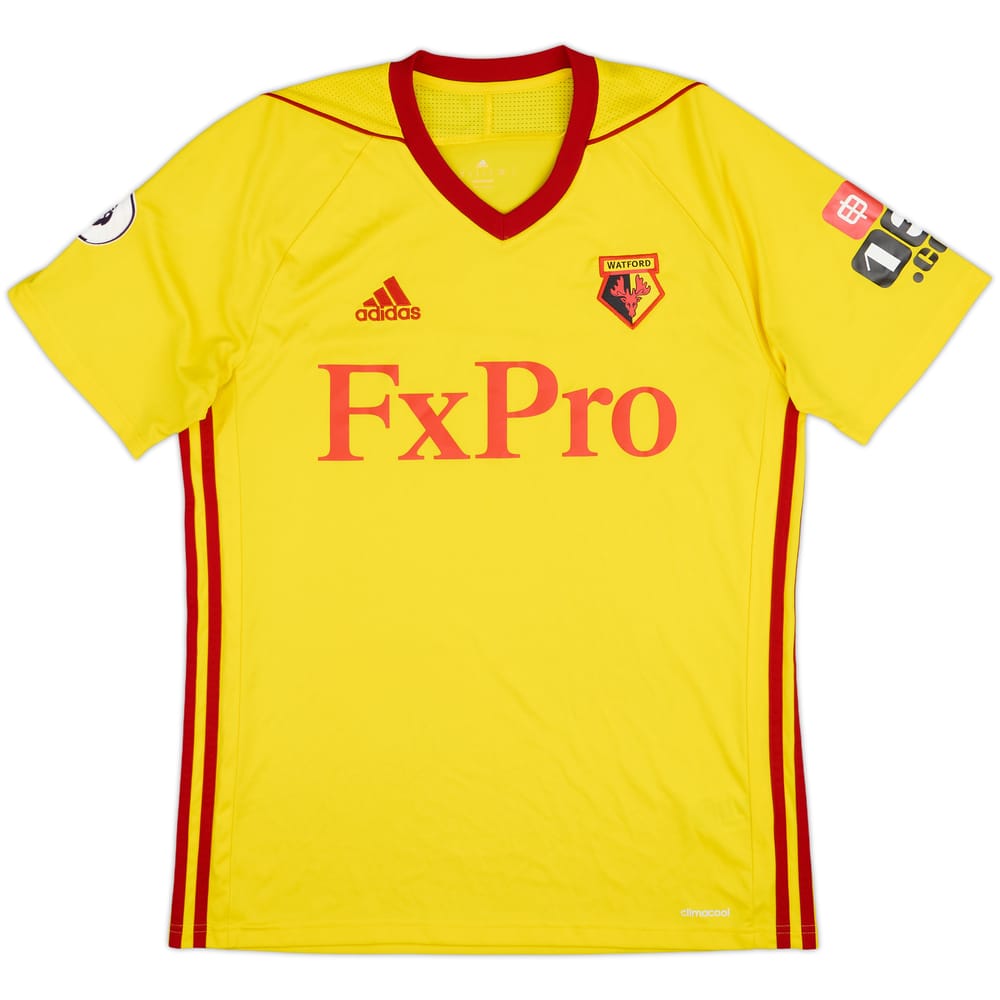 2017-18 Watford Home Shirt - 8/10 - (M)