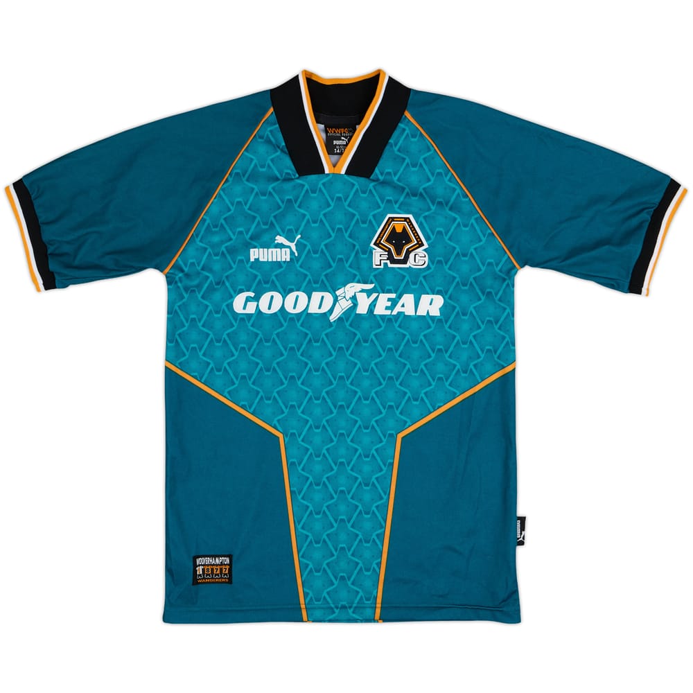 1996-97 Wolves Away Shirt - 8/10 - (S)