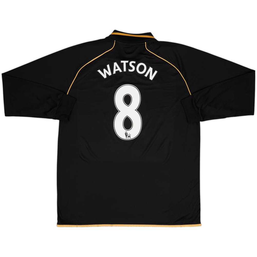 2010-11 Wigan Away L/S Shirt Watson #8 - 6/10 - (XXL)