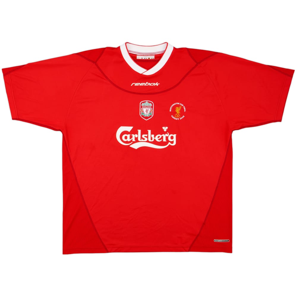 2002-04 Liverpool 'Worthington Cup Final' Home Shirt - 9/10 - (XL)