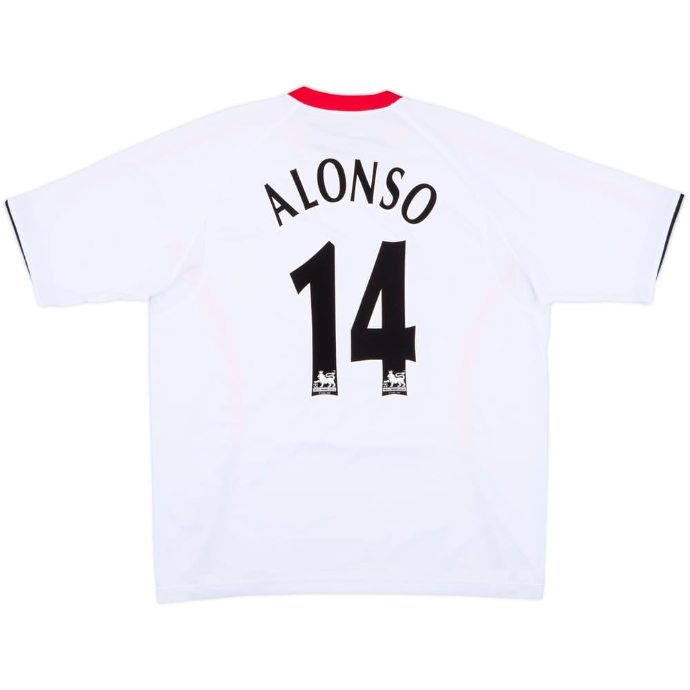 2005-06 Liverpool Away Shirt Alonso #14 - 8/10 - (XL)