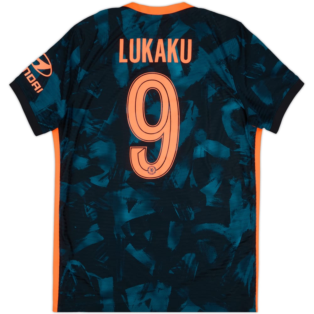2021-22 Chelsea Authentic Third Shirt Lukaku #9 - 9/10 - (L)