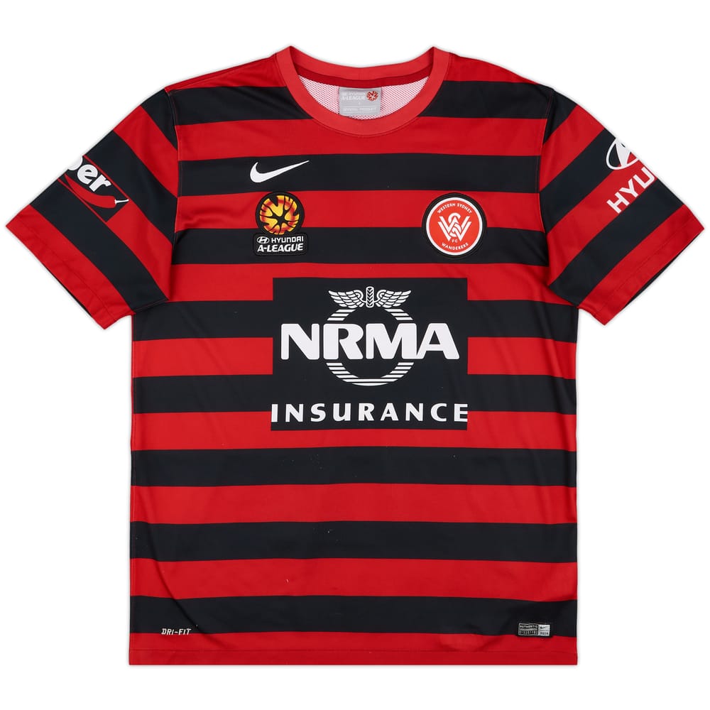 2014-15 Western Sydney Wanderers Home Shirt - 8/10 - (L)