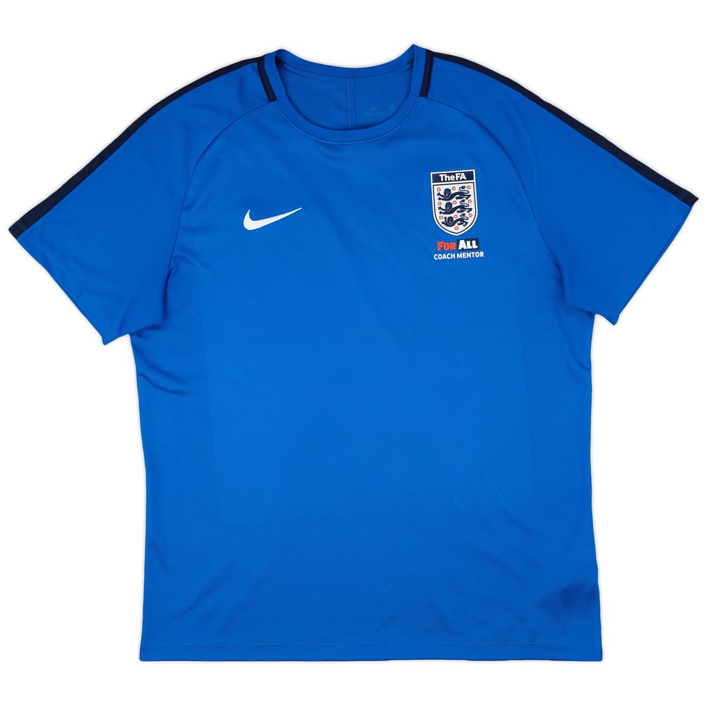 2018-19 England Nike FA Coach Mentor Training Shirt - 9/10 - (XL)