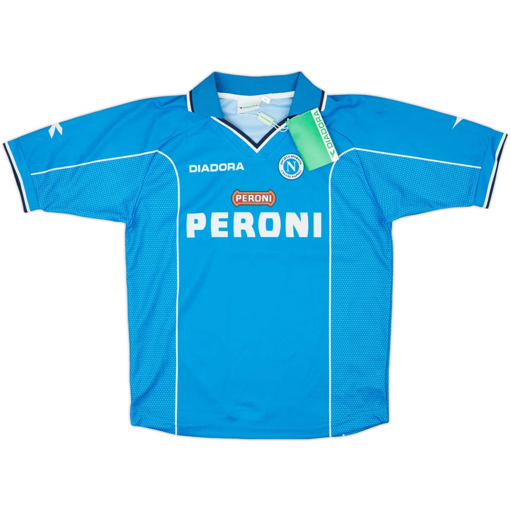 2000-01 Napoli Home Shirt (XL.Boys)