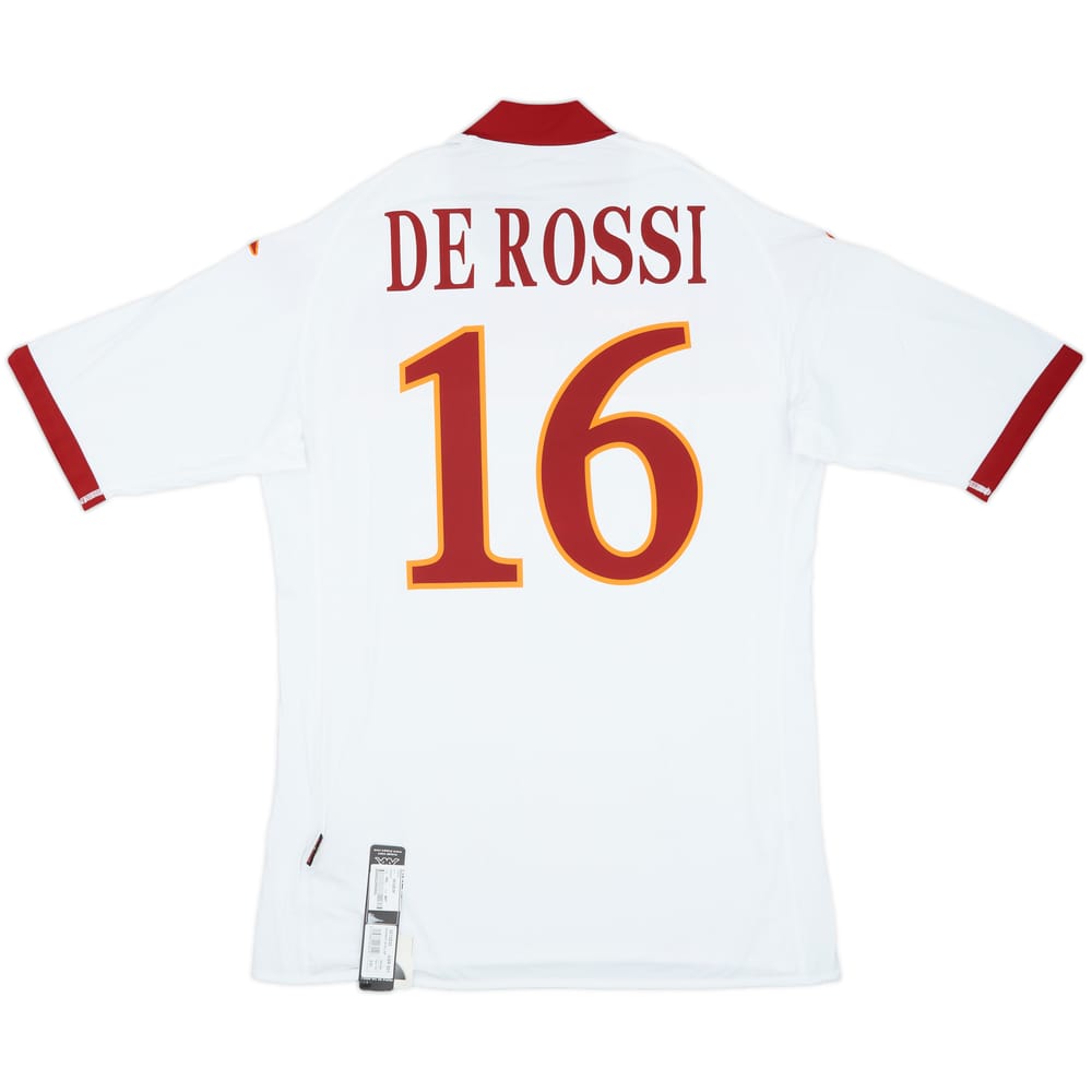 2009-10 Roma Away Shirt De Rossi #16 (XXL)