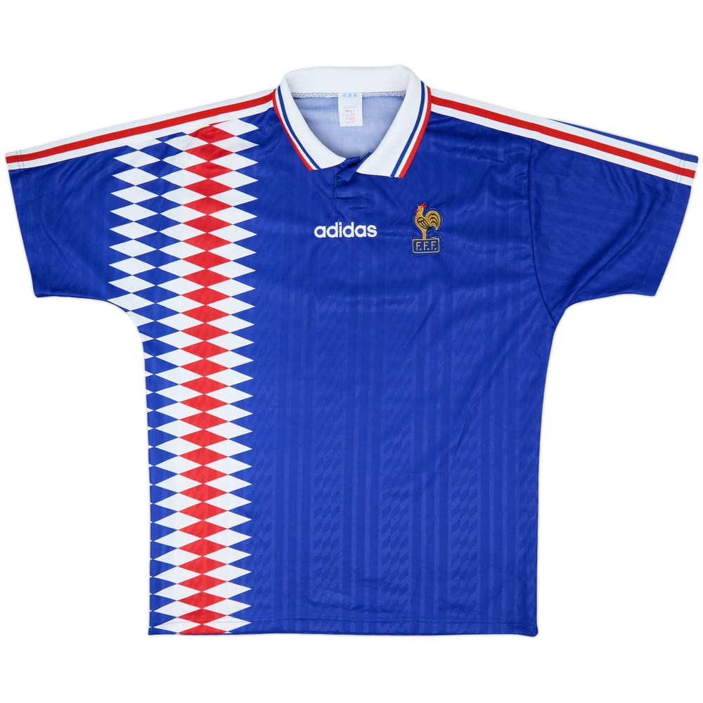 1994-96 France Home Shirt - 9/10 - (L)