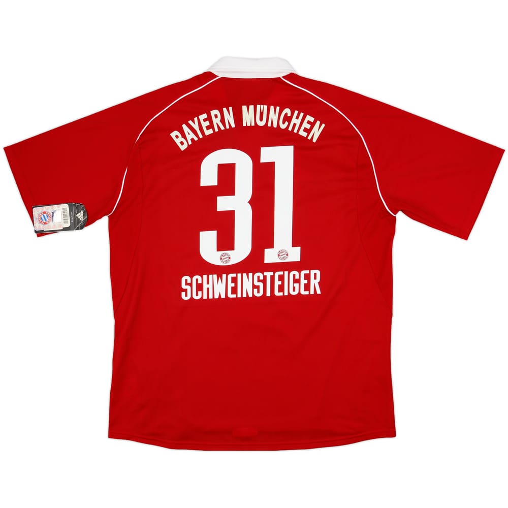 2005-06 Bayern Munich Home Shirt Schweinsteiger #31 (XL)