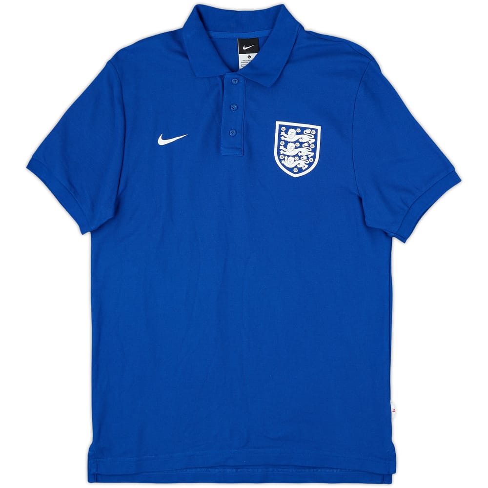 2014-16 England Nike Polo Shirt - 9/10 - (L)