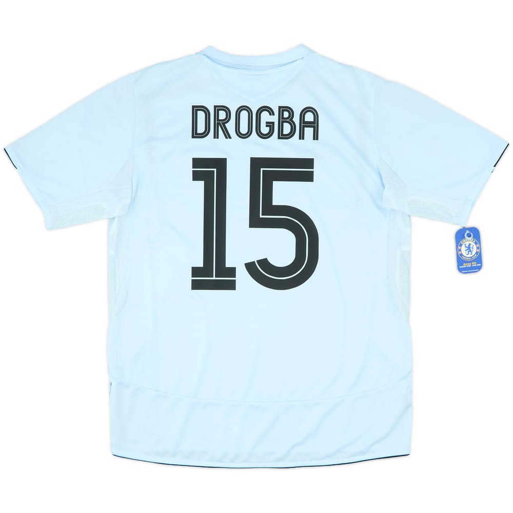 2005-06 Chelsea Away Shirt Drogba #15 (XL)