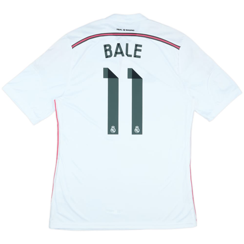 2014-15 Real Madrid Home Shirt Bale #11 (XL)