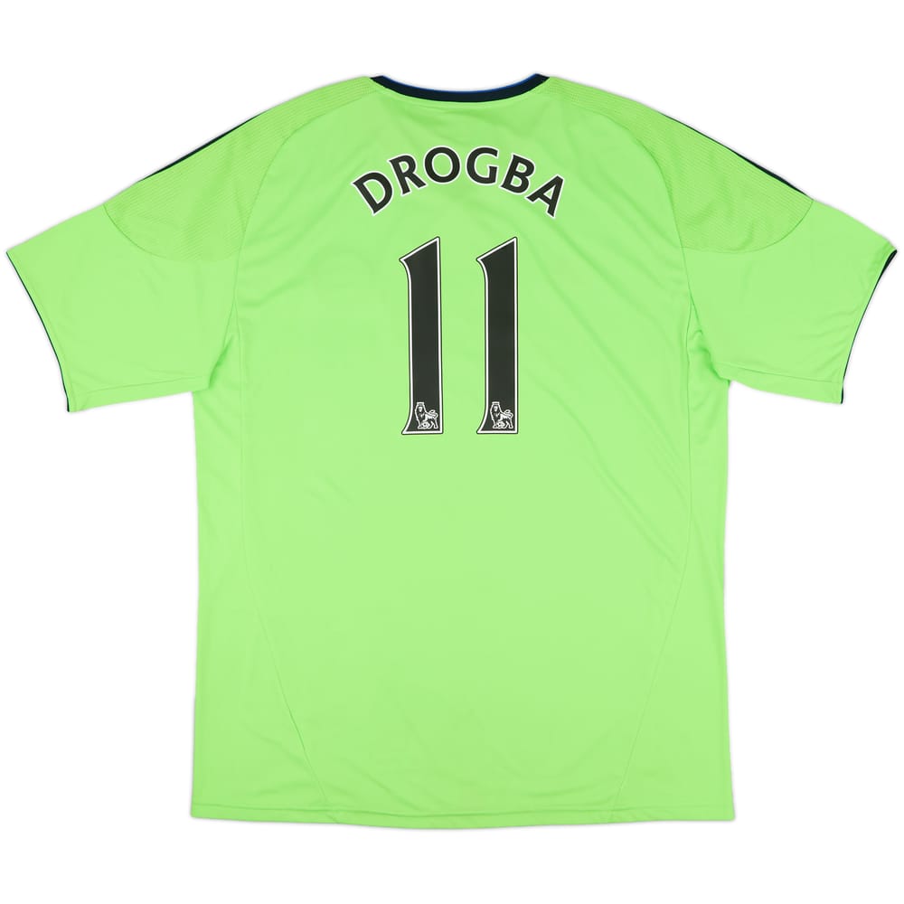 2010-11 Chelsea Third Shirt Drogba #11 (XXL)