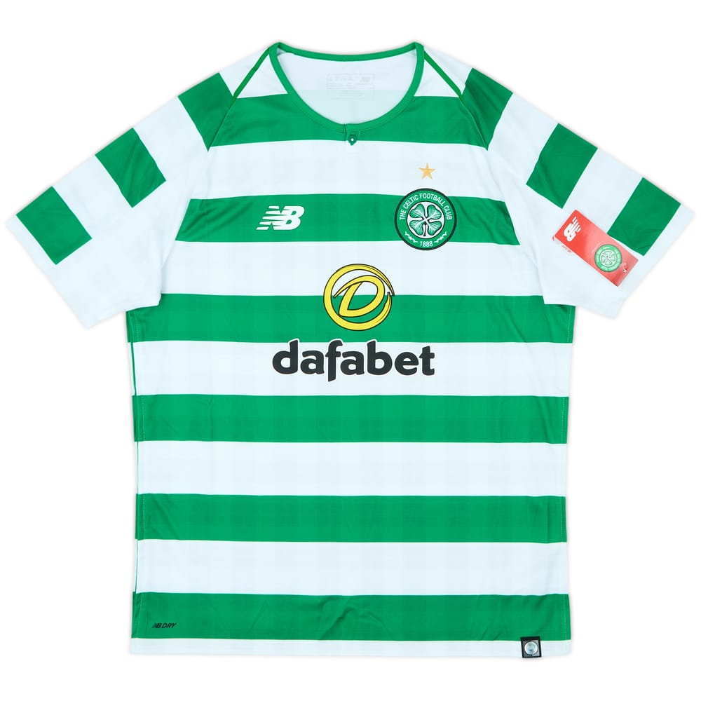 2018-19 Celtic Home Shirt (M)
