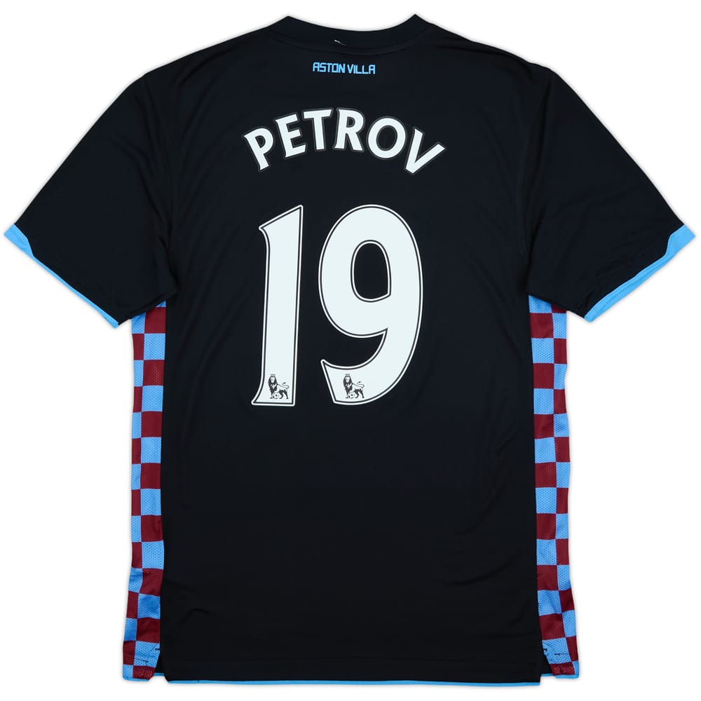 2010-11 Aston Villa Away Shirt Petrov #19 (M)