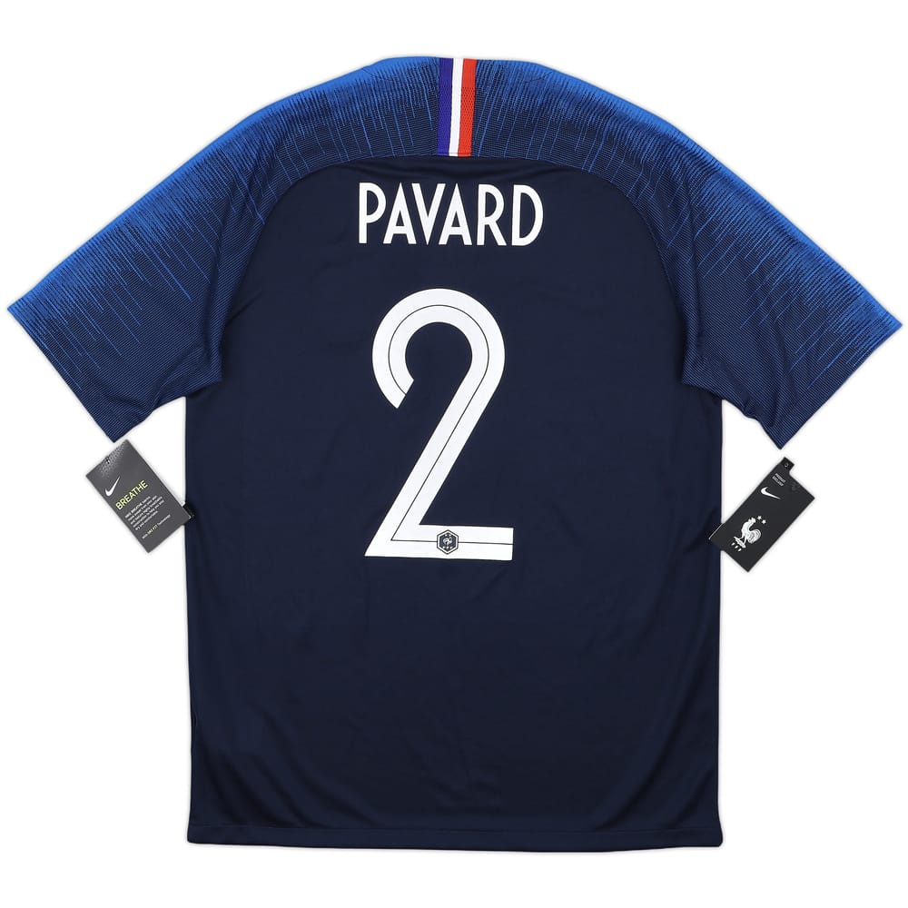 2018 France Home Shirt Pavard #2 (M)