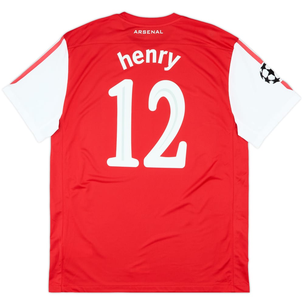 2011-12 Arsenal Home Shirt Henry #12 (XL)