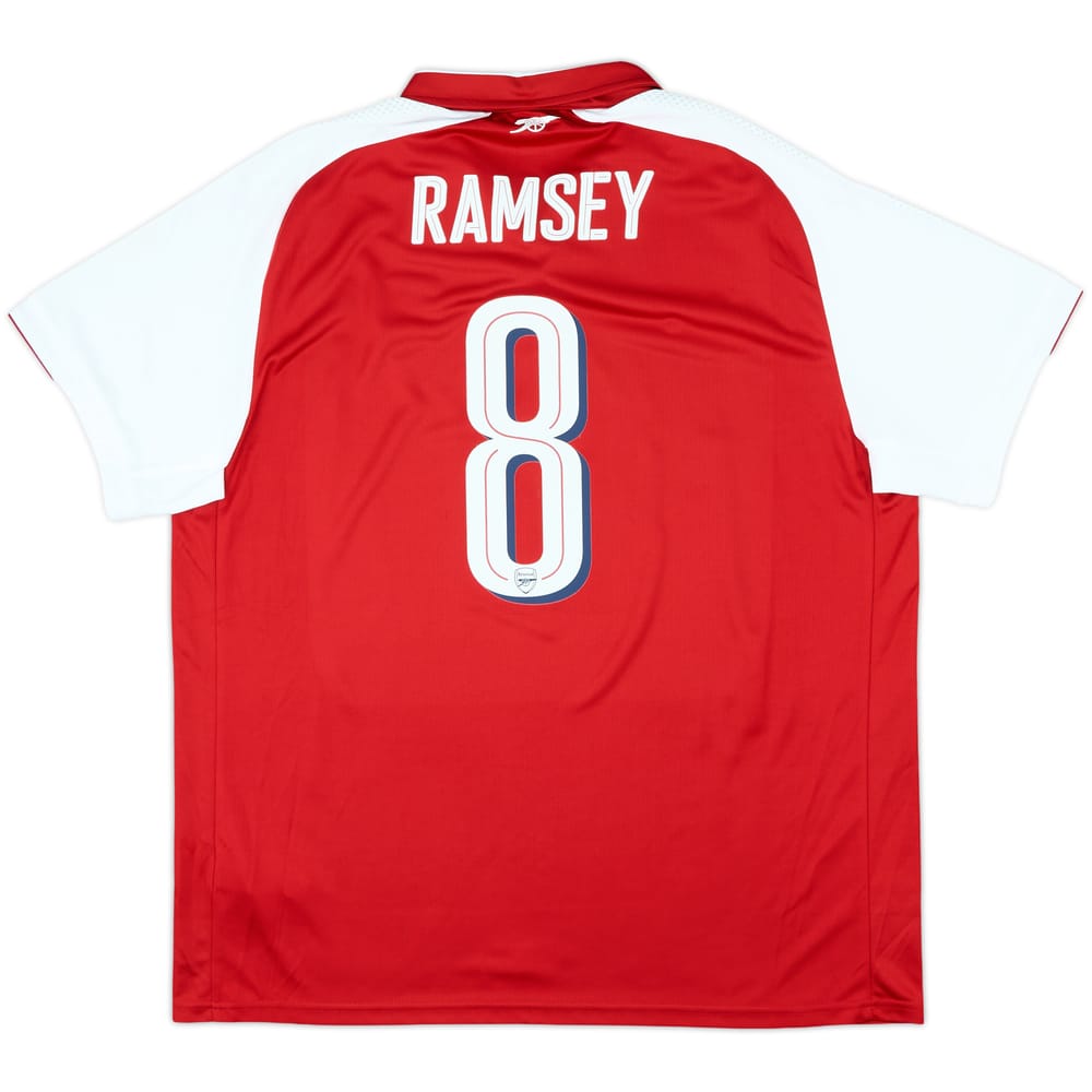 2017-18 Arsenal Home Shirt Ramsey #8 (XXL)