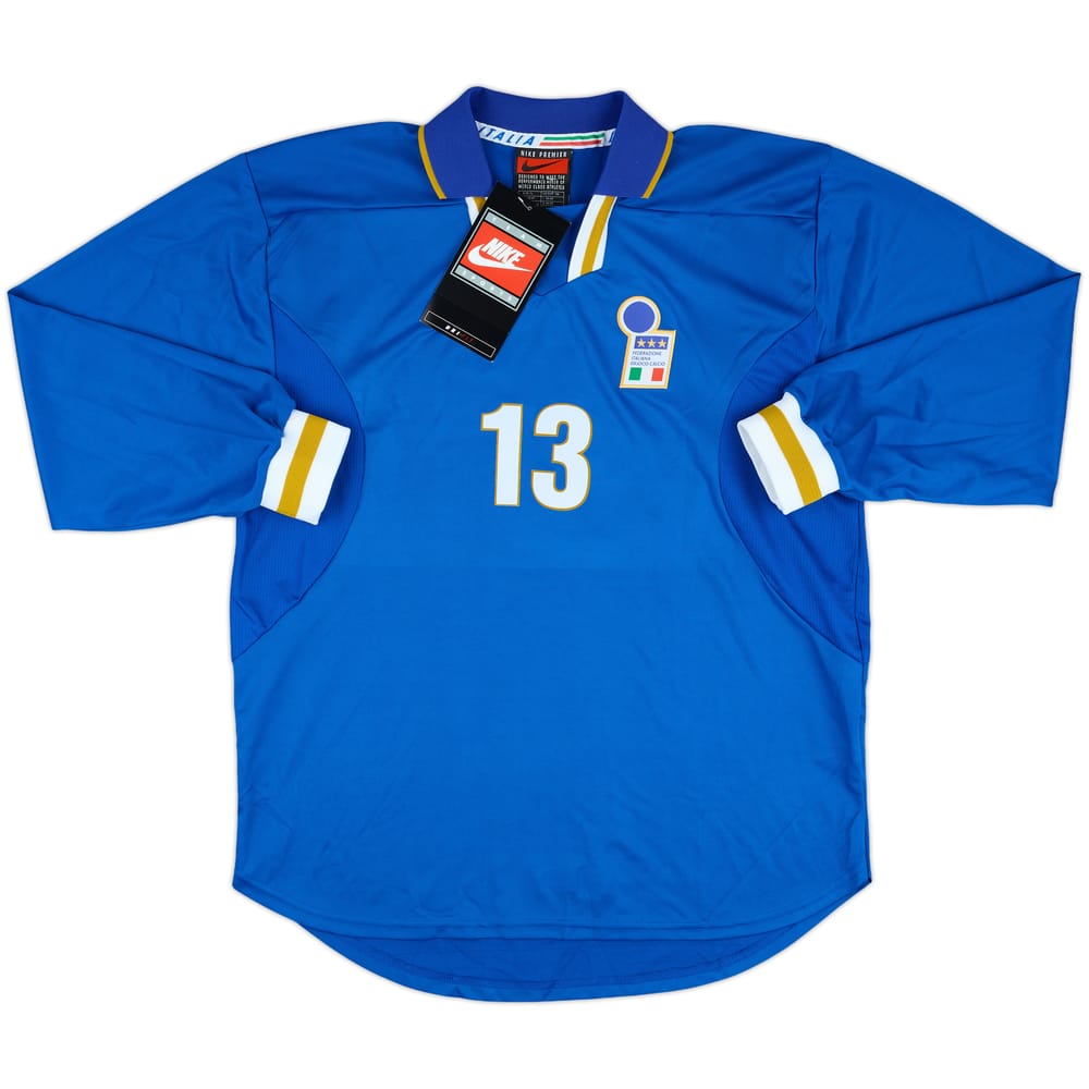 1996-97 Italy Player Issue Home L/S Shirt #13 (XL)