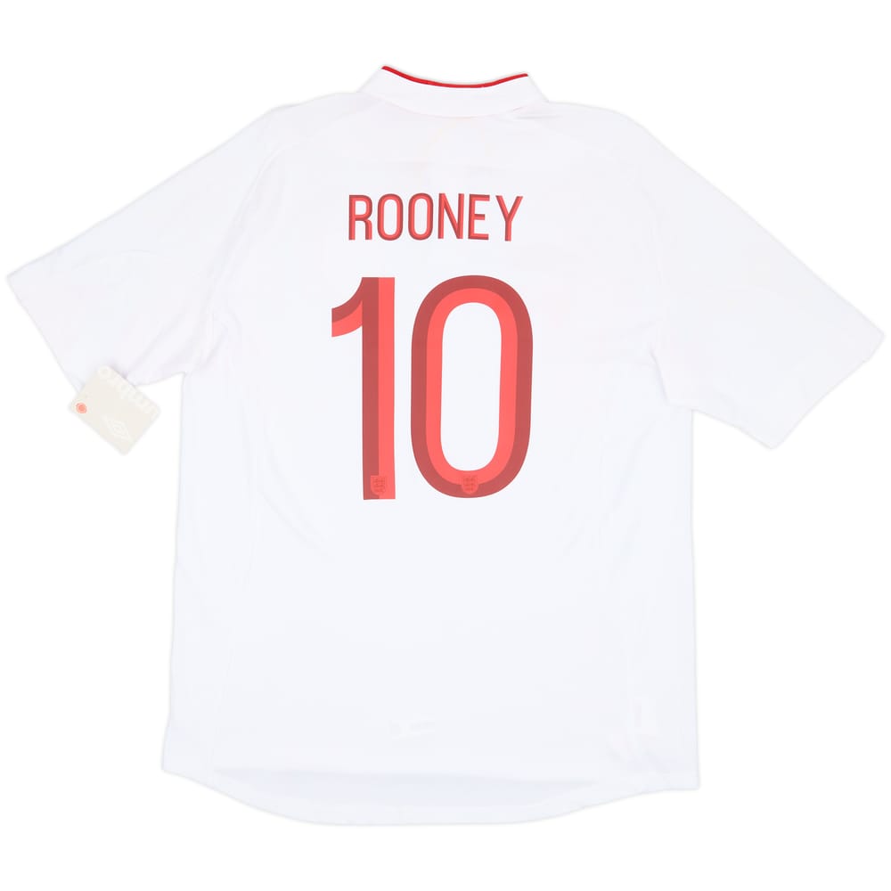 2012-13 England Home Shirt Rooney #10 (XL)