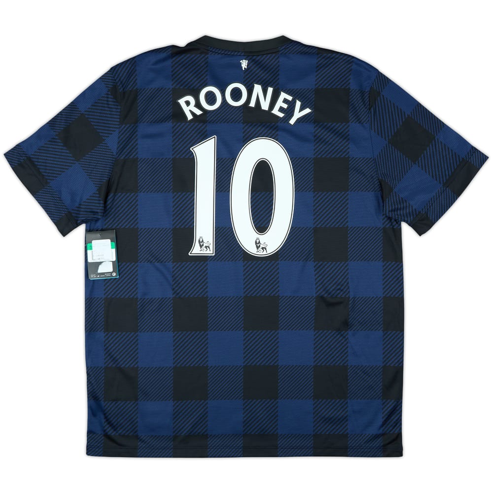 2013-14 Manchester United Away Shirt Rooney #10 (XL)