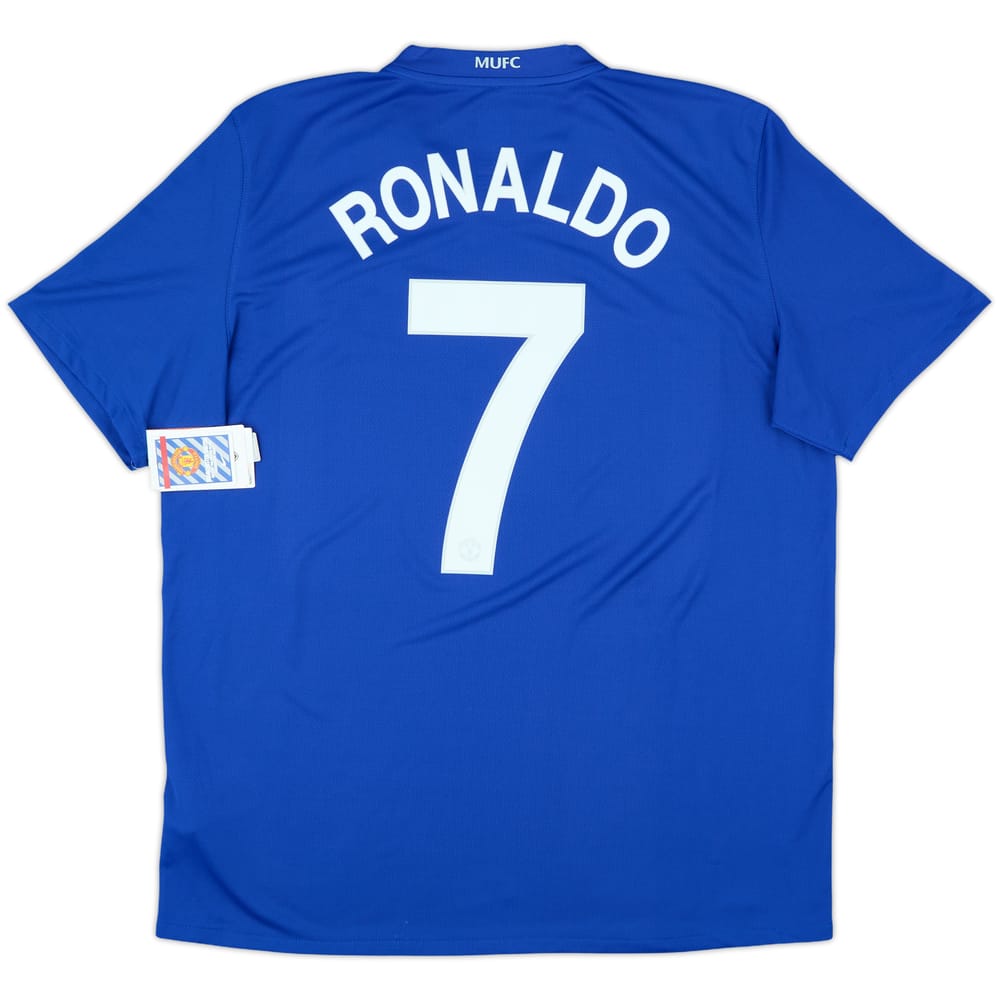 2008-09 Manchester United Third Shirt Ronaldo #7 (XL)
