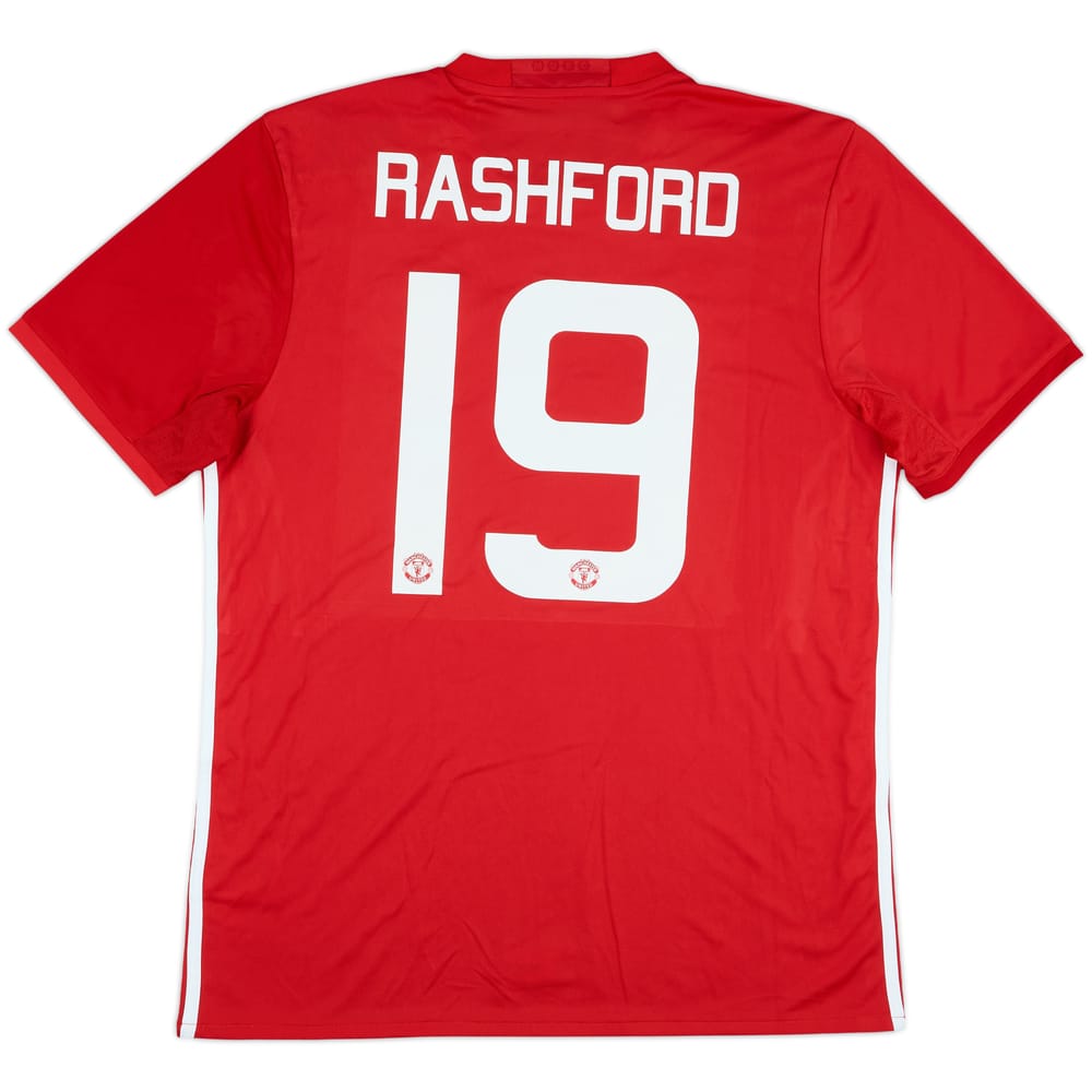 2016-17 Manchester United Home Shirt Rashford #19 (L)