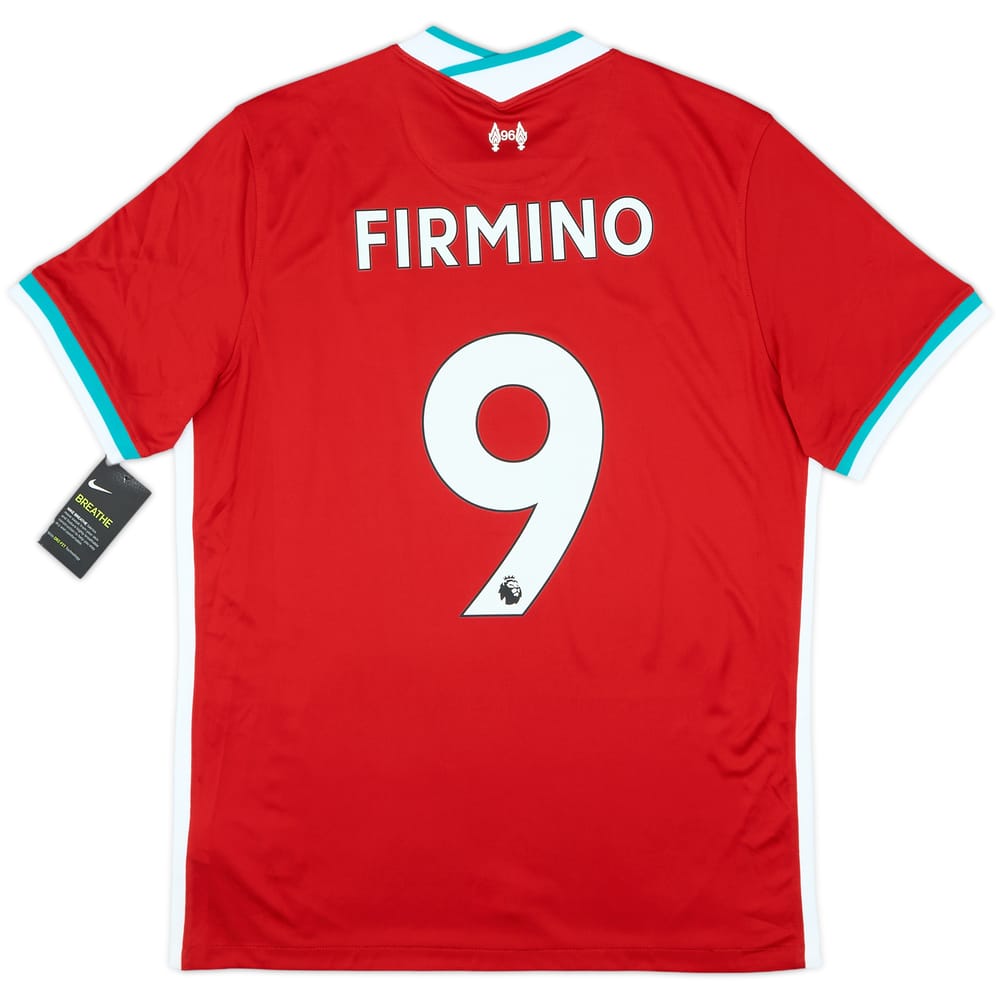 2020-21 Liverpool Home Shirt Firmino #9 (L)