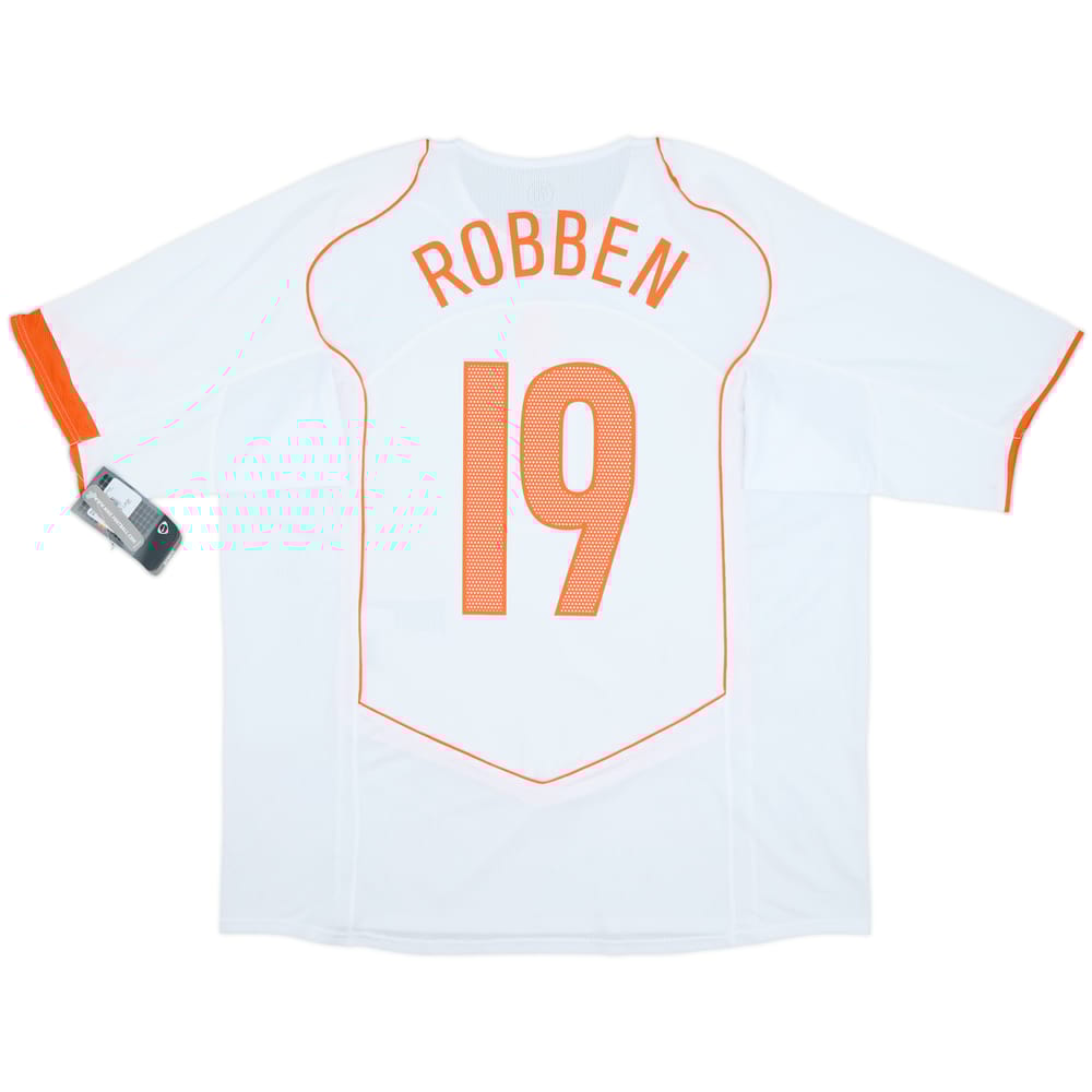 2004-06 Netherlands Away Shirt Robben #19 (XXL)