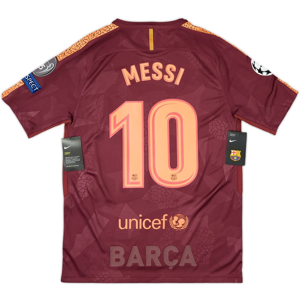 2017-18 Barcelona Third Shirt Messi #10 (M)
