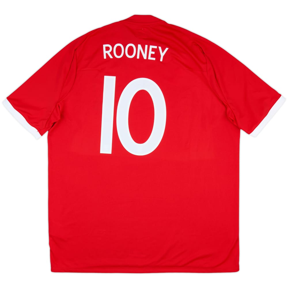 2010-11 England Away Shirt Rooney #10 (XXL)
