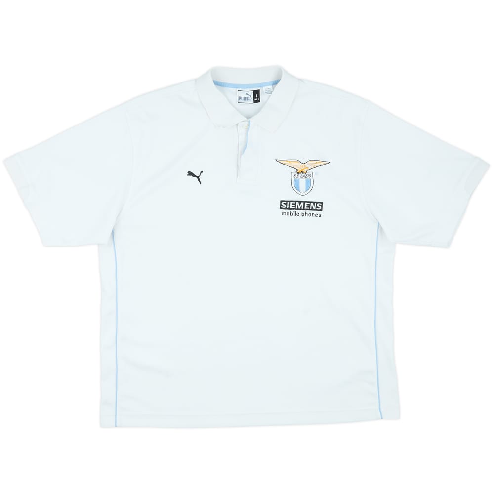 2001-02 Lazio Puma Polo Shirt - 7/10 - (L)