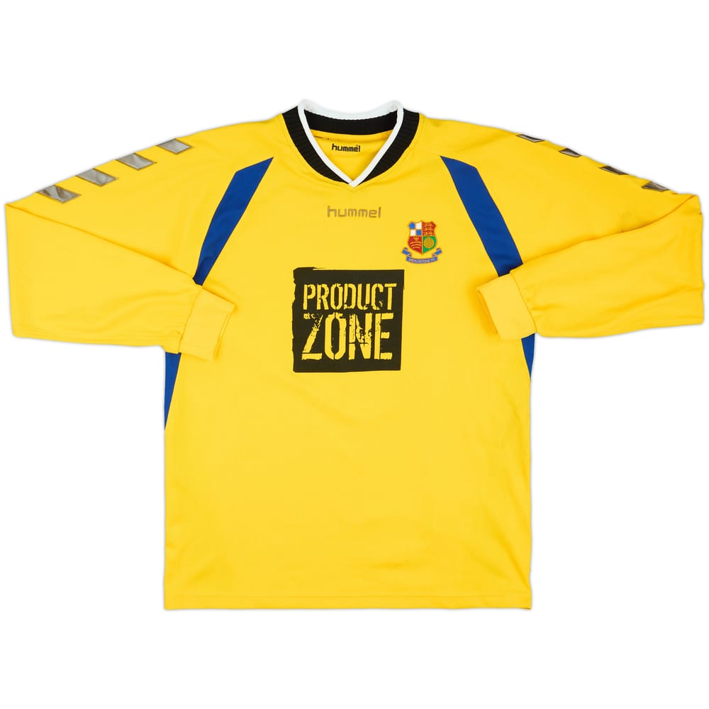 2004-05 Wealdstone Match Issue Away L/S Shirt #10