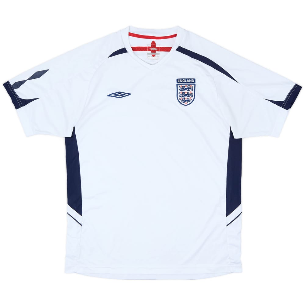 2005-06 England Umbro Training Shirt - 8/10 - (L)