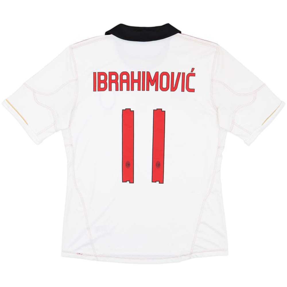 2010-11 AC Milan Away Shirt Ibrahimovic #11 - 6/10 - (L)