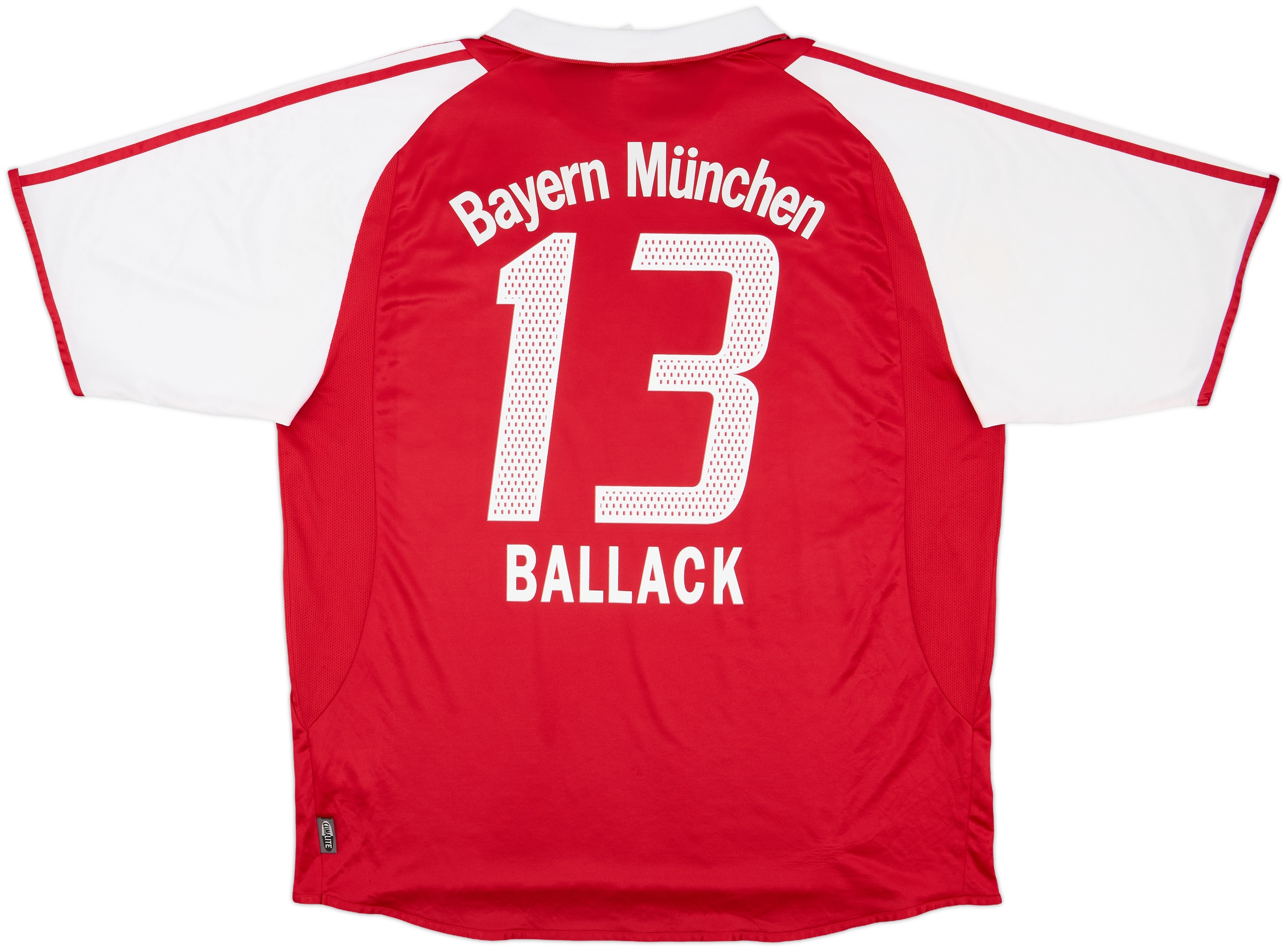 2004-05 Bayern Munich Home Shirt Ballack #13 - 9/10 - (XL)