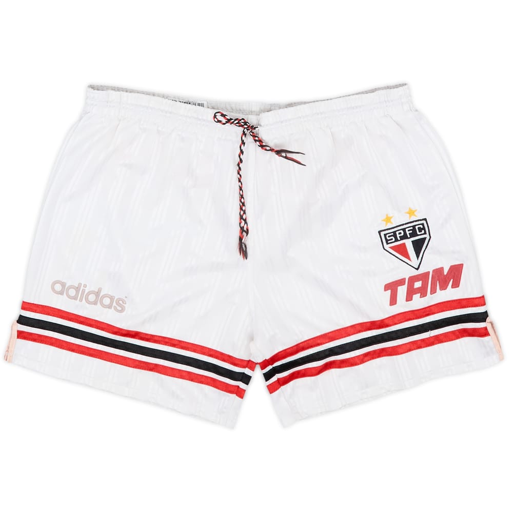 1997-98 Sao Paulo Home Shorts - 5/10 - (L)