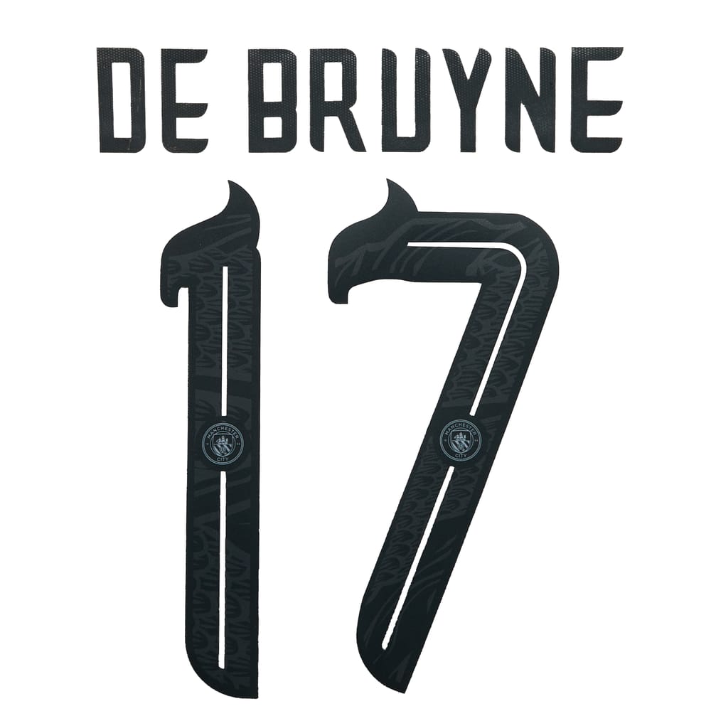 2023-24 Manchester City Fourth Chinese New Year De Bruyne #17 Kids Name Set