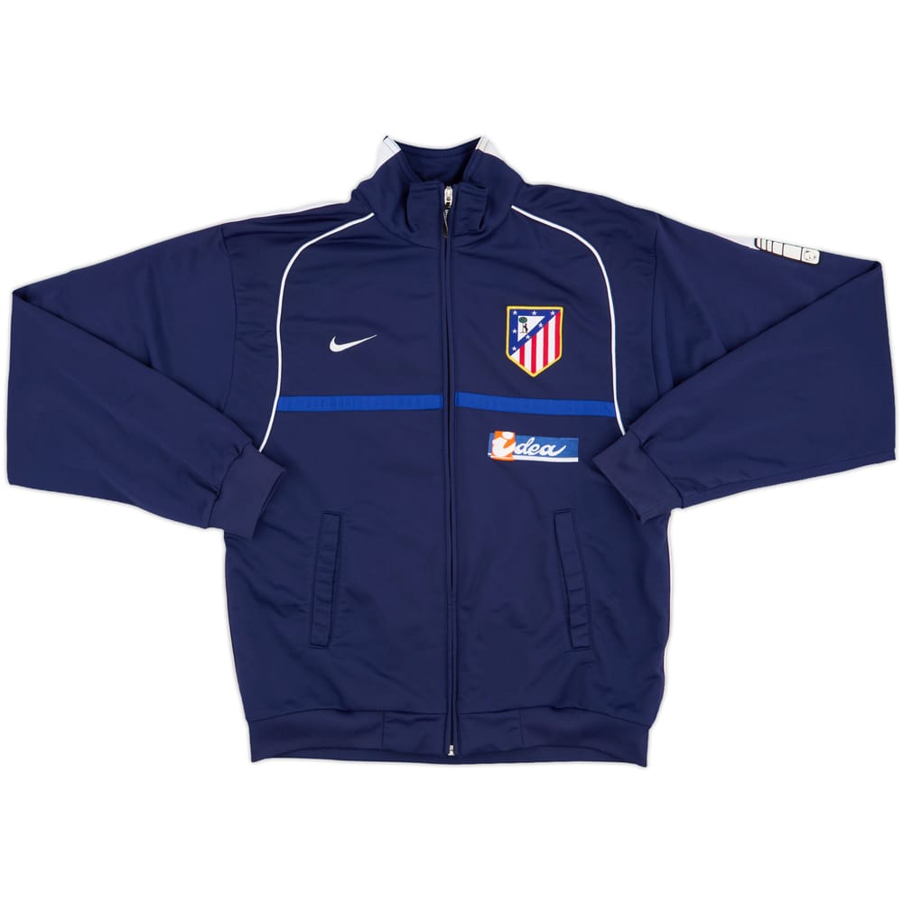2002-03 Atletico Madrid Nike Track Jacket - 9/10 - (S)