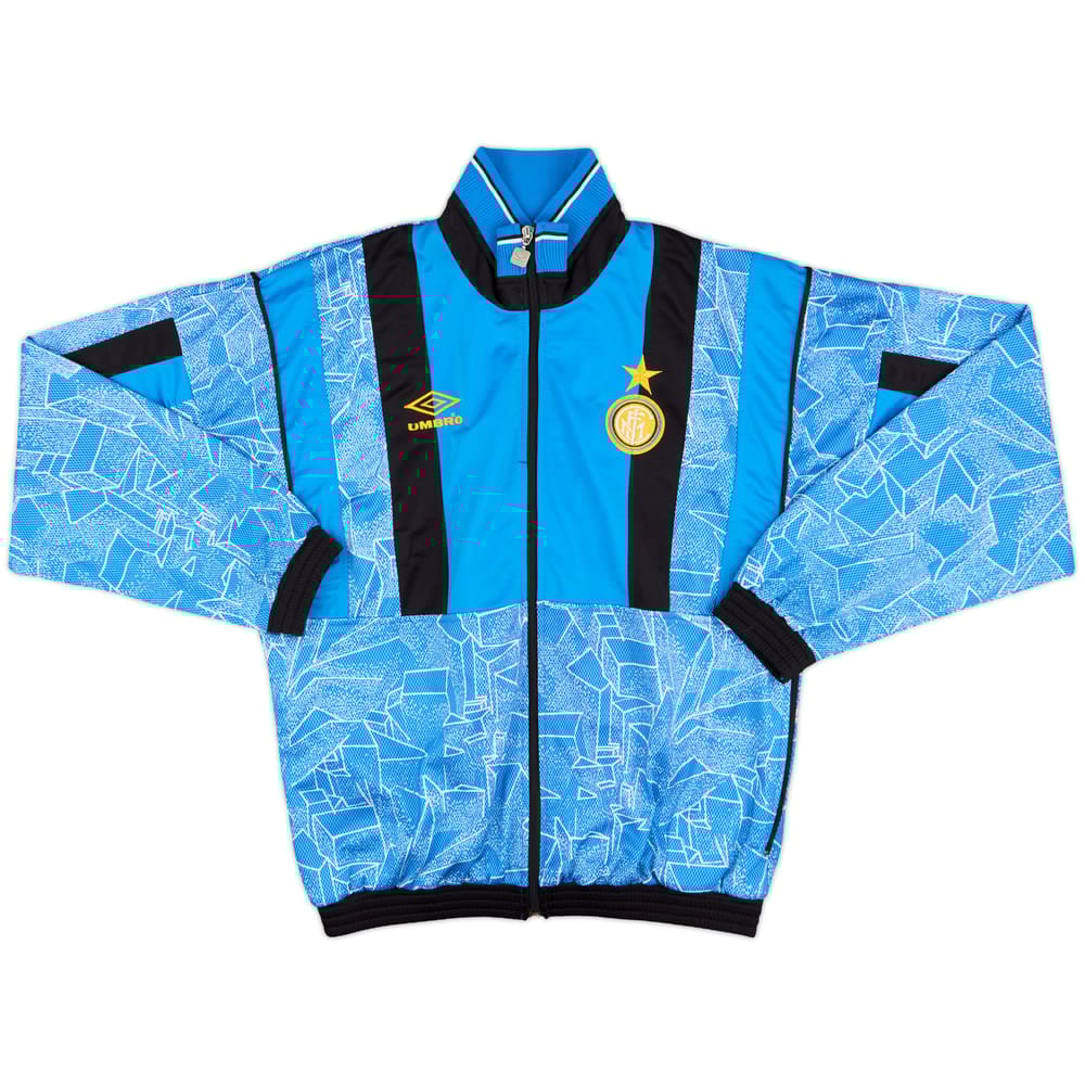 1997-98 Inter Milan Umbro Track Jacket - 9/10 - (Y)