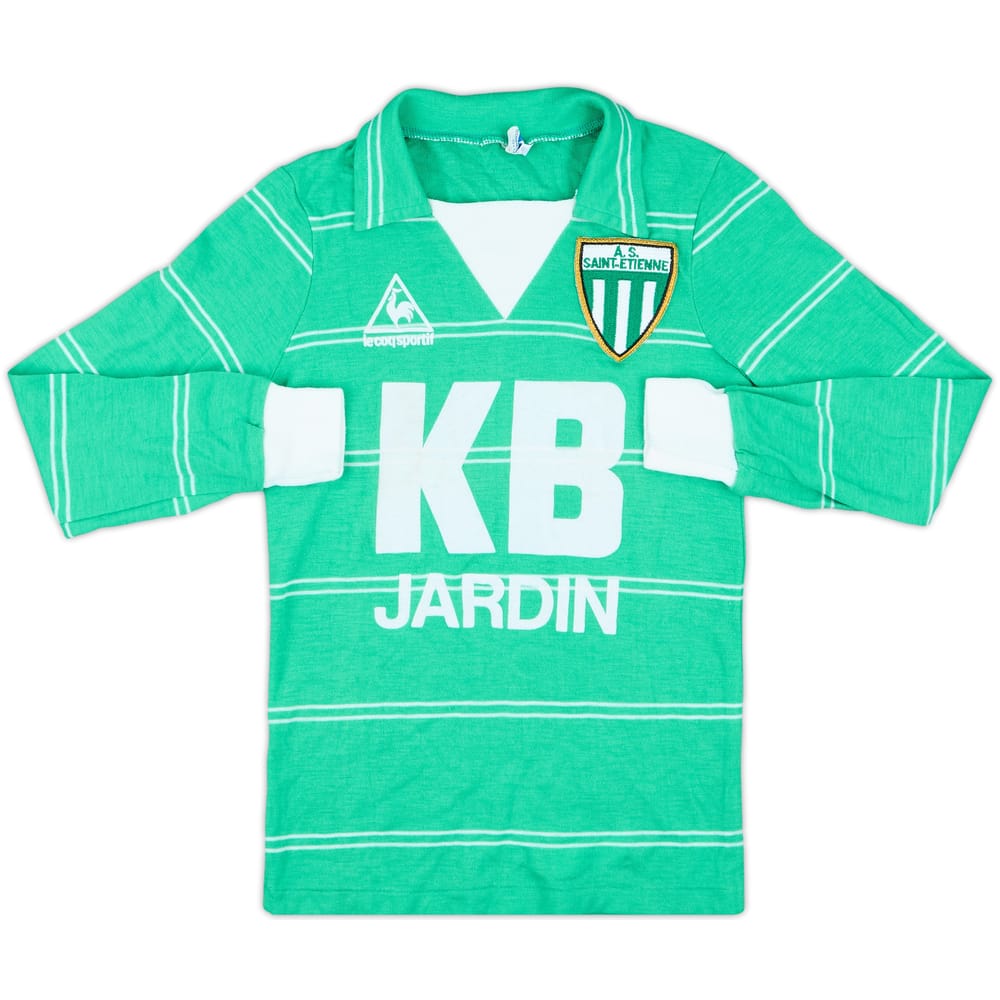 1981-82 Saint Etienne Home L/S Shirt - 8/10 - (M.Boys)