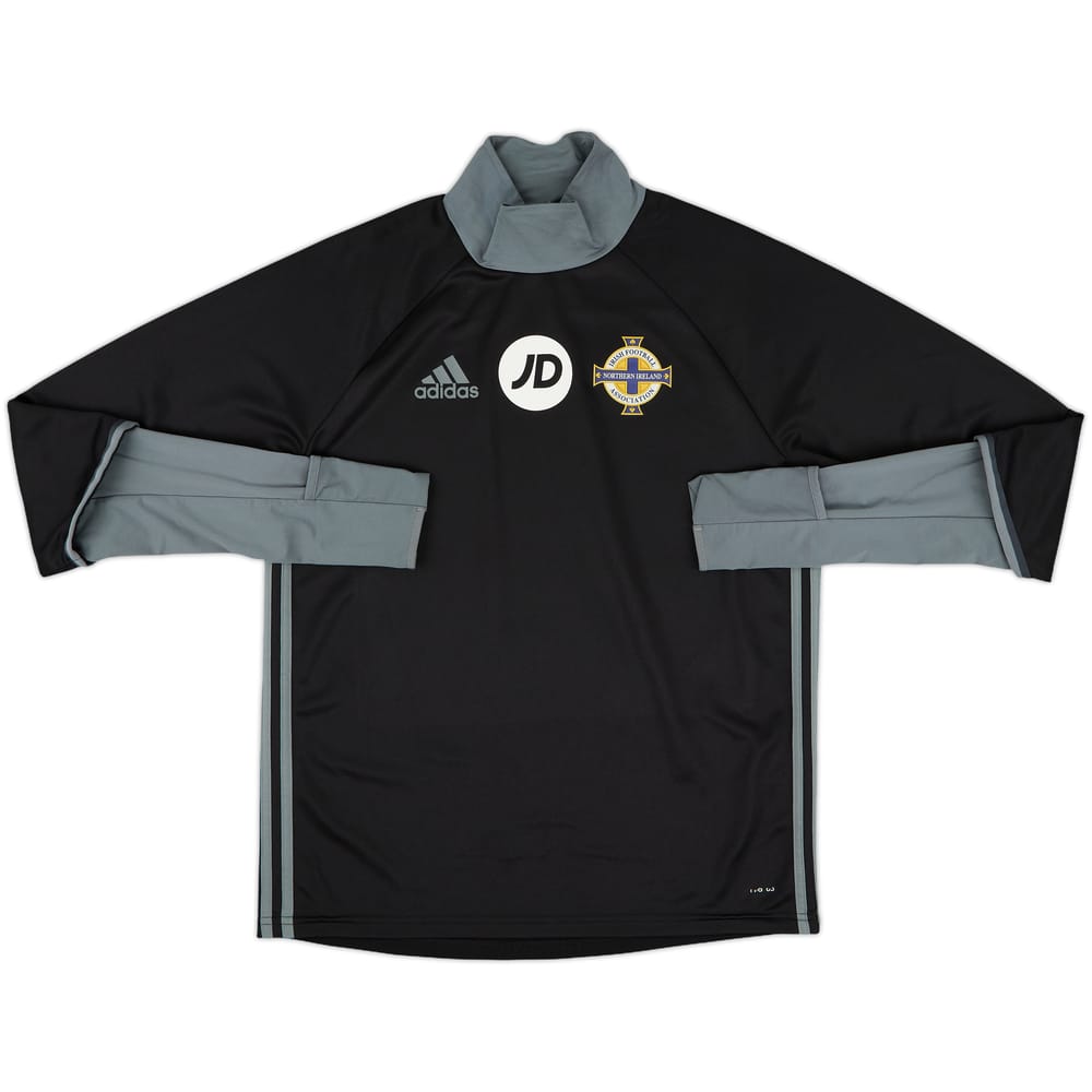 2015-16 Northern Ireland adidas Drill Top - 8/10 - (M)