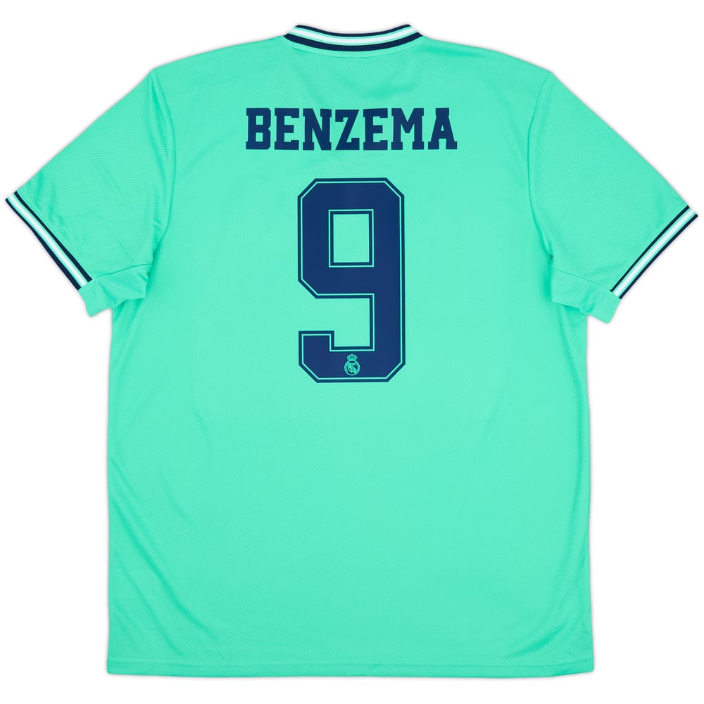 2019-20 Real Madrid Third Shirt Benzema #9 (XL)