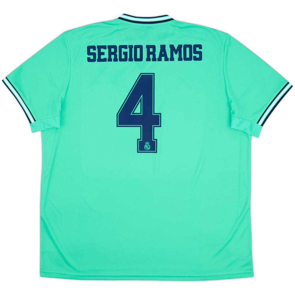 2019-20 Real Madrid Third Shirt Sergio Ramos #4 (XXL)