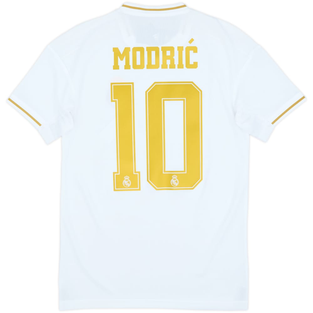 2019-20 Real Madrid Home Shirt Modric #10 (XS)