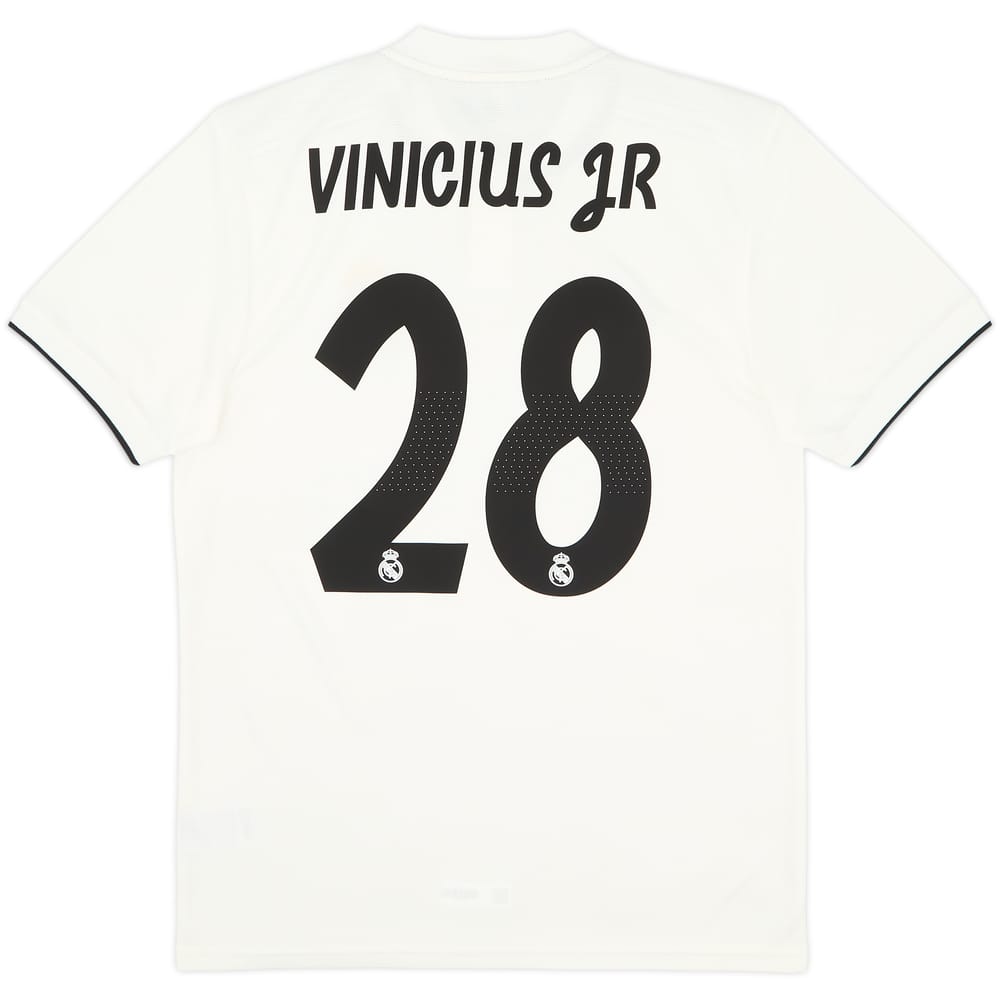 2018-19 Real Madrid Home Shirt Vinicius Jr #28 (S)