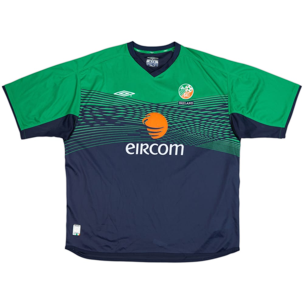 2003-04 Ireland Umbro Training Shirt - 8/10 - (XXL)