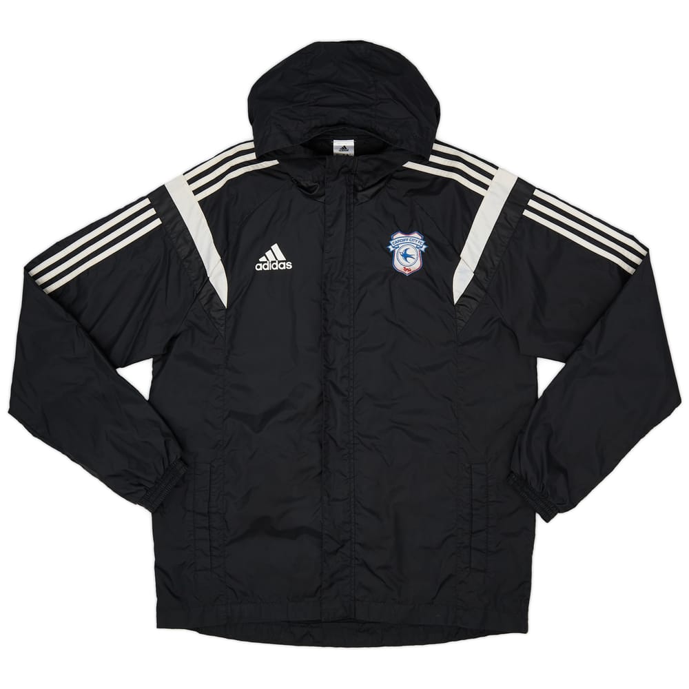 2015-16 Cardiff adidas Hooded Rain Jacket - 9/10 - (L)