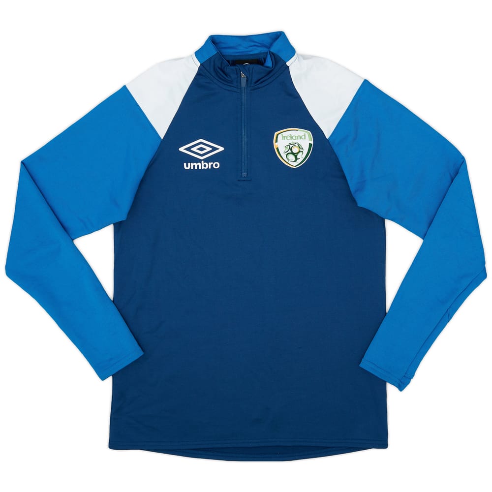 2021-22 Ireland Umbro 1/4 Zip Drill Top - 8/10 - (M)
