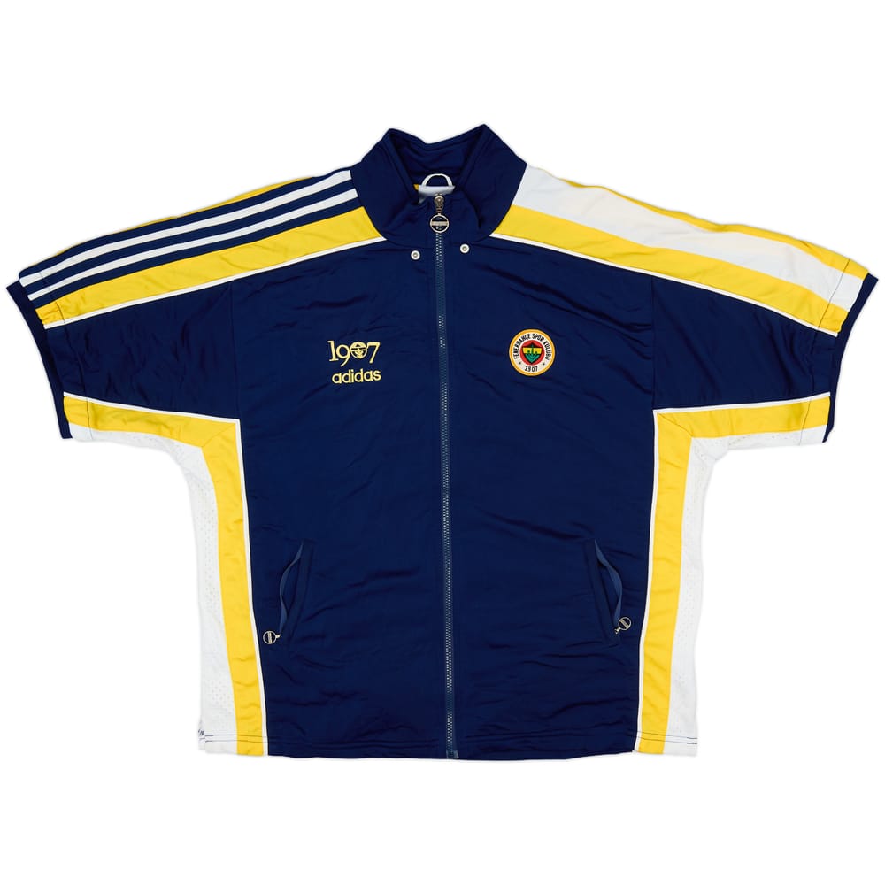 1998-99 Fenerbahce adidas Track S/S Jacket - 6/10 - (XL)